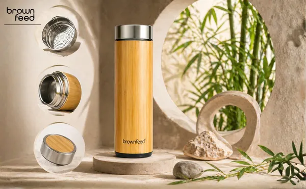 Bamboo_Stainless_Steel_Insulated_Water_Bottle_500Ml