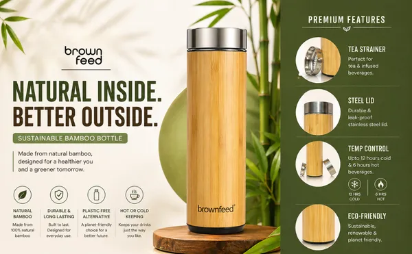 Bamboo_Stainless_Steel_Insulated_Water_Bottle_500Ml