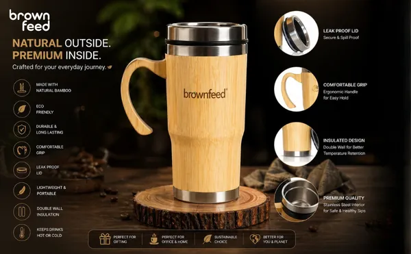 Bamboo_Stainless_Steel_Insulated_Travel_Tumbler_450Ml