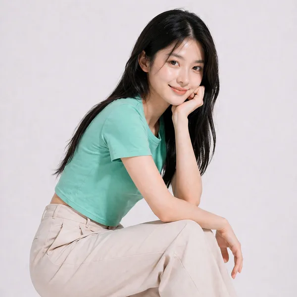 Mint_Cotton_Crop_Top_For_Girls