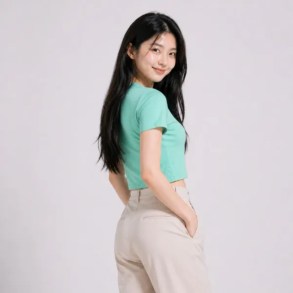 Mint_Cotton_Crop_Top_For_Girls