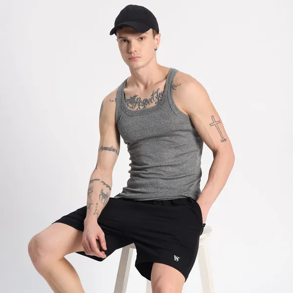 Valesto_Premium_Lounge_Cotton_Shorts_Black
