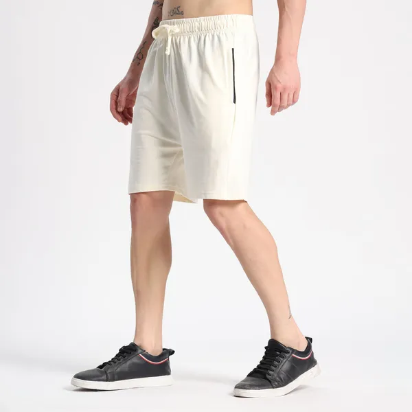 Valesto_Premium_Lounge_Cotton_Shorts_Off_White