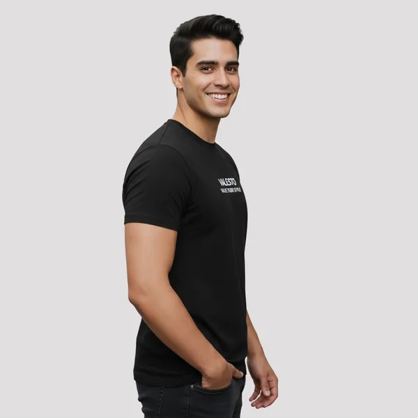 Valesto_T_Shirt_Round_Neck_Black
