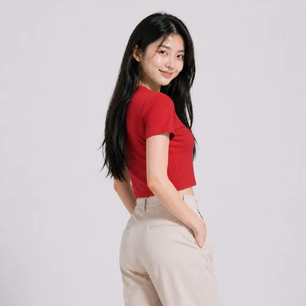 Red_Cotton_Crop_Top_For_Girls