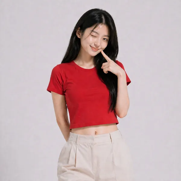 Red_Cotton_Crop_Top_For_Girls
