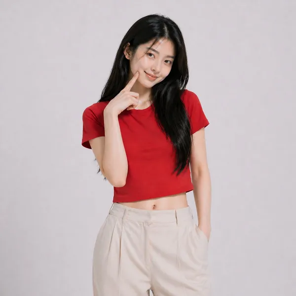 Red_Cotton_Crop_Top_For_Girls
