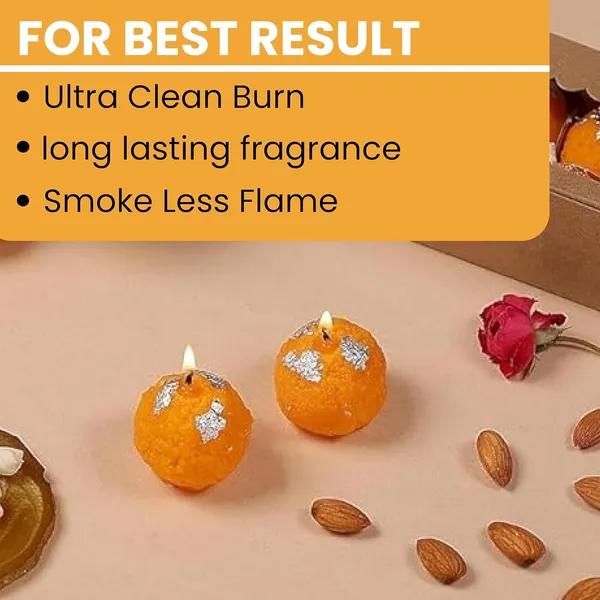 Motichoor_Ladoo_Shaped_Soy_Wax_Candle_Pack_Of_6