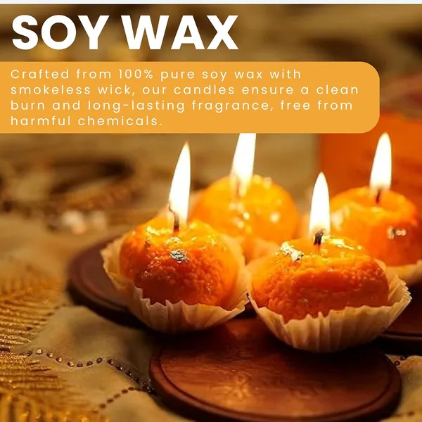 Motichoor_Ladoo_Shaped_Soy_Wax_Candle_Pack_Of_6