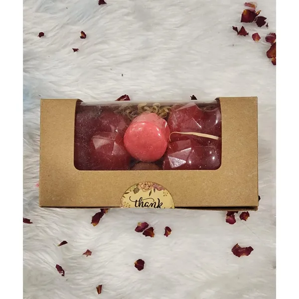 Heart_Rose_Soap_With_Macaron_Soap_Pack_Of_2
