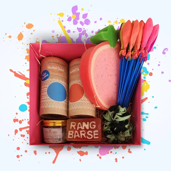 Holi_Gift_Hamper_With_Herbal_Gulal_And_Bath_Products_Pack_Of_8