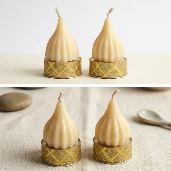 Modak_Shape_Soy_Wax_Candle_Pack_Of_2