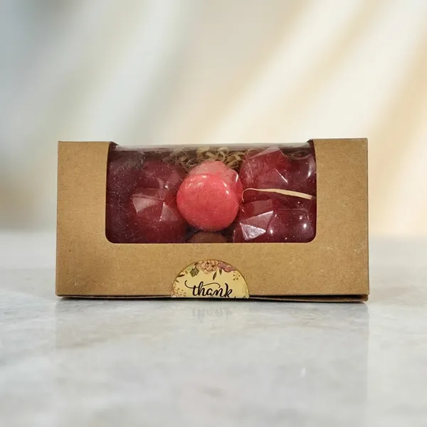 Heart_Rose_Soap_With_Macaron_Soap_Pack_Of_2