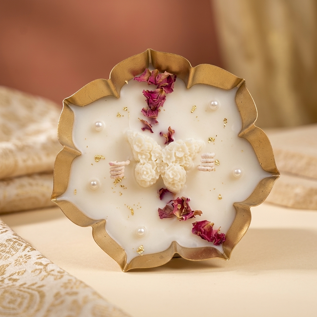 Urli_Scented_Candle_With_Flower_Wax_Design