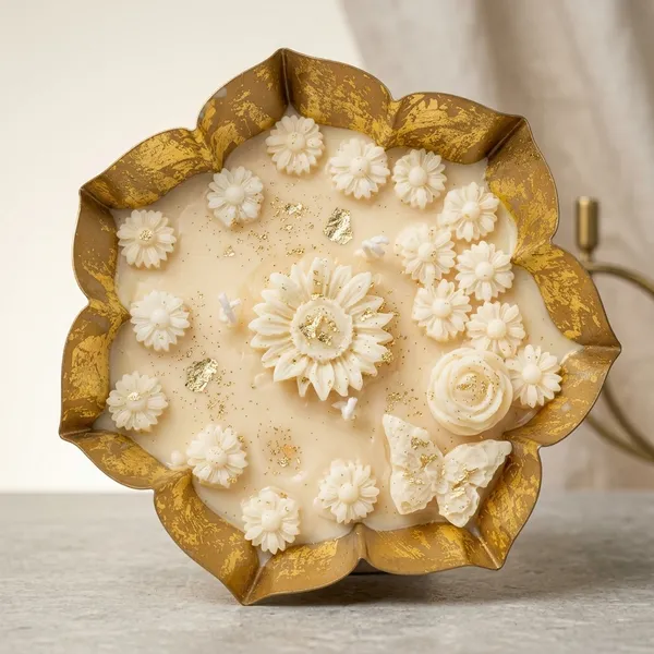 Butterfly_Sunflower_Urli_Candle