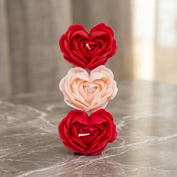 Rose_Shape_Soy_Wax_Candle_Pack_Of_3