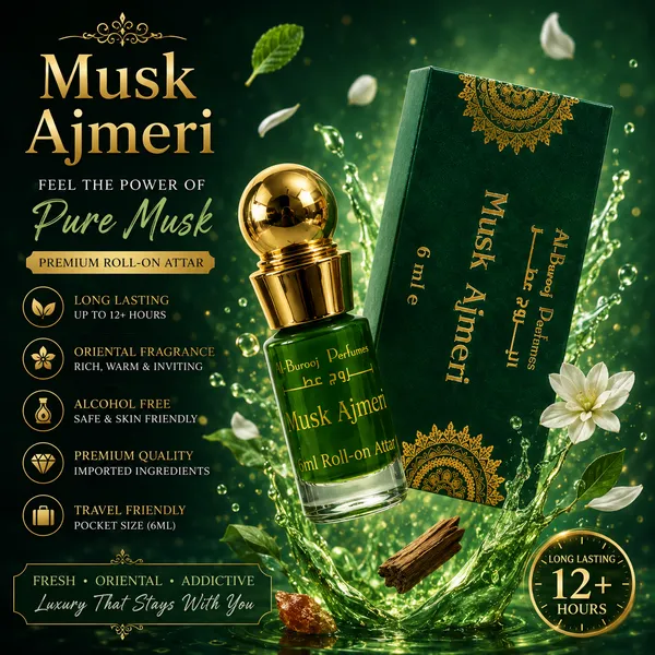 Musk_Ajmeri_Attar_By_Al_Burooj_Perfumes_6Ml_Roll_On_Perfume_Oil_Alcohol_Free_Long_Lasting_Attar_8_12_Hours_Premium_Oriental_Floral_Musk_Fragrance_For_Men_Women