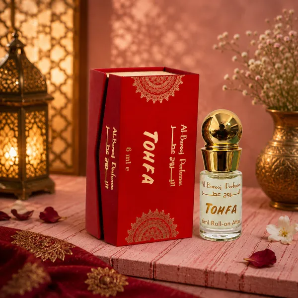 Tohfa_Attar_Roll_On_Perfume_Oil_6Ml_Alcohol_Free_Long_Lasting_Fragrance_8_12_Hours_Sweet_Floral_Musky_Woody_Scent_For_Men_Women_Al_Burooj_Perfumes