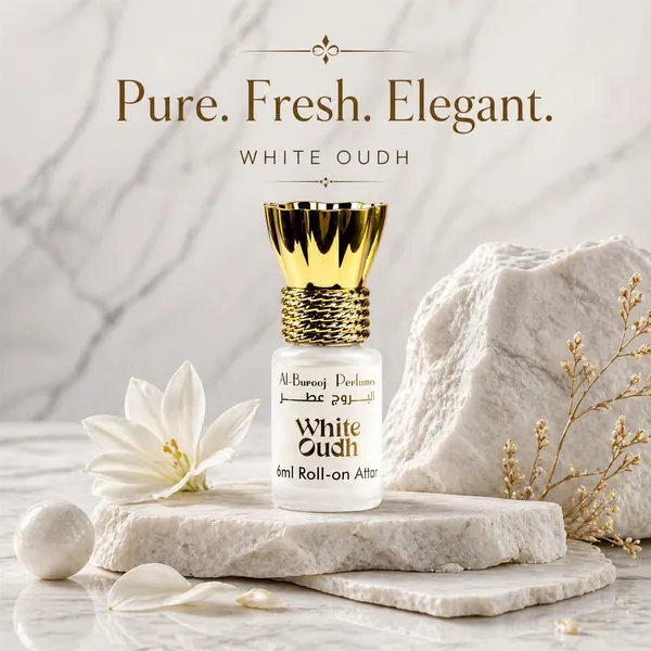 White_Oudh_Roll_On_Attar_Perfume_Oil_6Ml_Alcohol_Free_Long_Lasting_Fragrance_Unisex_Arabian_Perfume_Oil_Citrus_Floral_Musky_Sweet_Notes