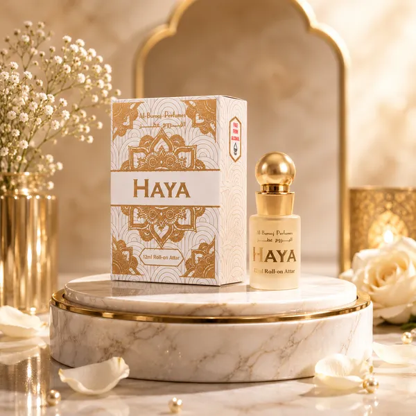 Haya_Roll_On_Attar_12Ml_Long_Lasting_Perfume_Oil_With_Red_Rose_Sandalwood_Mint_Vanilla_Caramel_Agarwood_Saffron_Alcohol_Free
