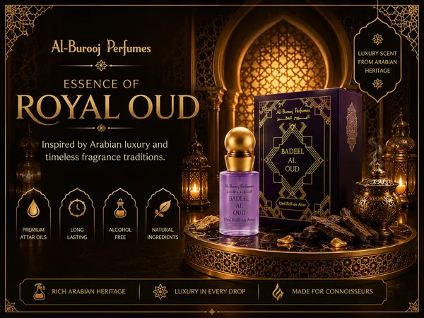 Badeel_Al_Oud_Roll_On_Attar_Perfume_Oil_12Ml_Alcohol_Free_Long_Lasting_Oud_Warm_Spicy_Patchouli_Musky_Woody_Fragrance_Premium_Unisex_Attar