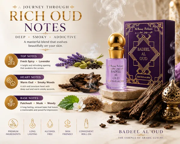 Badeel_Al_Oud_Roll_On_Attar_Perfume_Oil_12Ml_Alcohol_Free_Long_Lasting_Oud_Warm_Spicy_Patchouli_Musky_Woody_Fragrance_Premium_Unisex_Attar