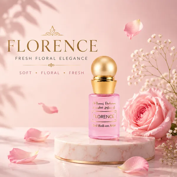 Florence_Roll_On_Attar_Perfume_Oil_12Ml_Alcohol_Free_Long_Lasting_Floral_Rose_Citrus_Fresh_Fragrance_Premium_Unisex_Attar