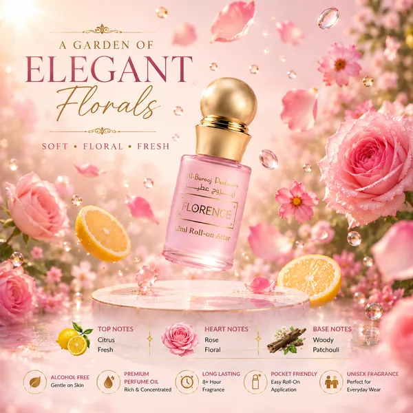 Florence_Roll_On_Attar_Perfume_Oil_12Ml_Alcohol_Free_Long_Lasting_Floral_Rose_Citrus_Fresh_Fragrance_Premium_Unisex_Attar