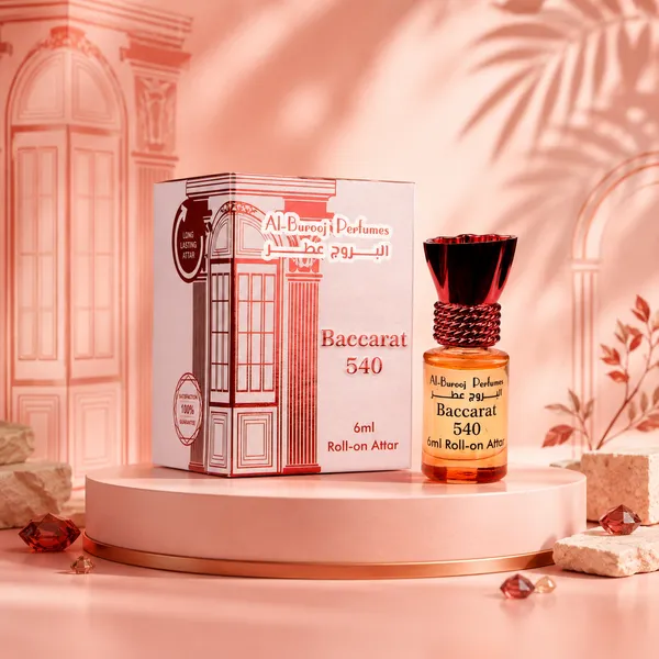 Baccarat_540_Roll_On_Attar_6Ml_Alcohol_Free_Long_Lasting_Woody_Amber_Warm_Spicy_Unisex_Fragrance_Oil