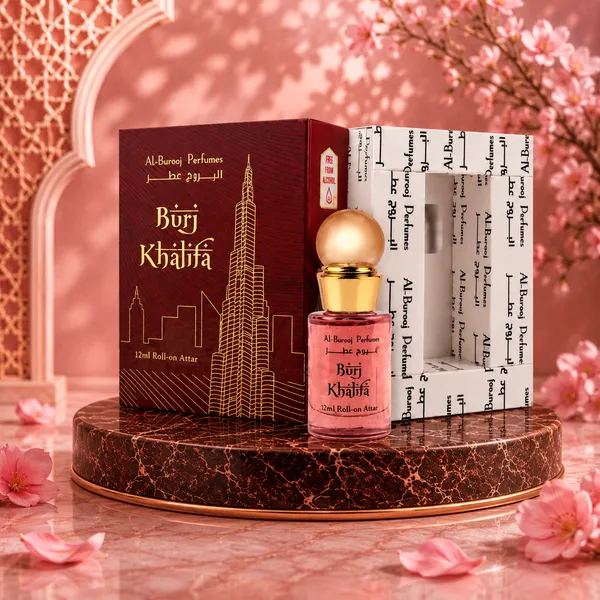 Burj_Khalifa_Attar_Roll_On_Perfume_Oil_12Ml_Alcohol_Free_Long_Lasting_Oud_Fragrance_8_12_Hours_Woody_Warm_Spicy_Amber_Musky_Scent_For_Men_Women_Al_Burooj_Perfumes