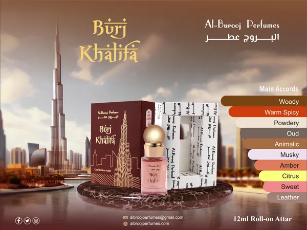 Burj_Khalifa_Attar_Roll_On_Perfume_Oil_12Ml_Alcohol_Free_Long_Lasting_Oud_Fragrance_8_12_Hours_Woody_Warm_Spicy_Amber_Musky_Scent_For_Men_Women_Al_Burooj_Perfumes
