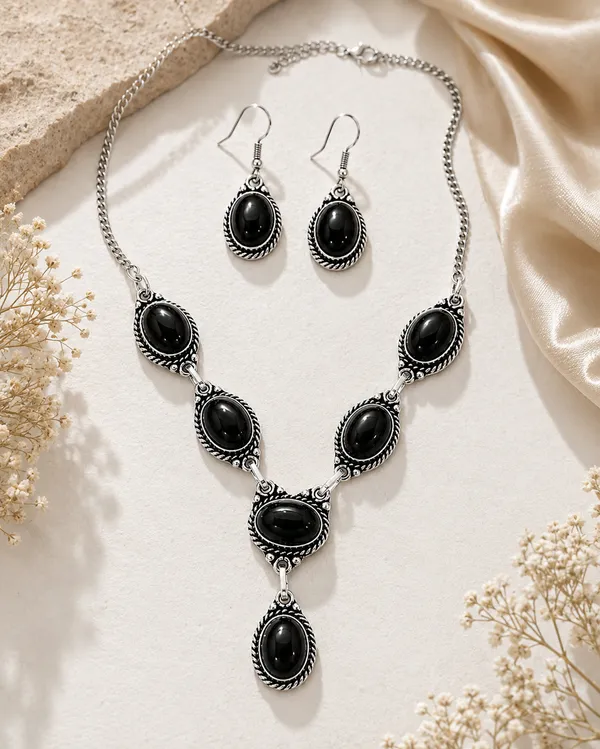 Black_Onyx_Necklace_Set