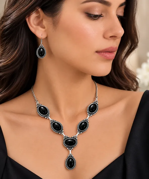Black_Onyx_Necklace_Set