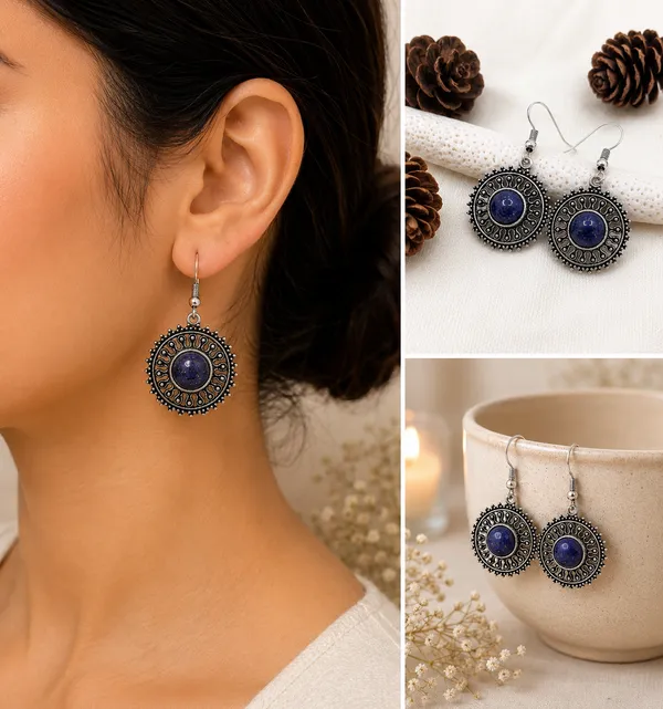 Blue_Lapis_Gemstone_Earrings