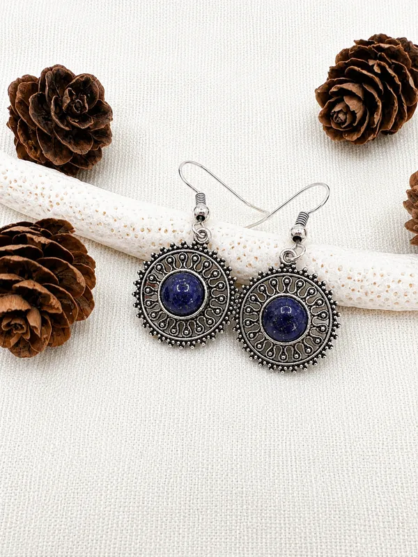 Blue_Lapis_Gemstone_Earrings