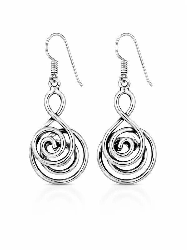 Brass_Spiral_Dangle_Earrings