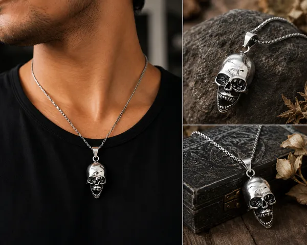 Gothic_Skull_Necklace_Men's_Statement_Jewelry