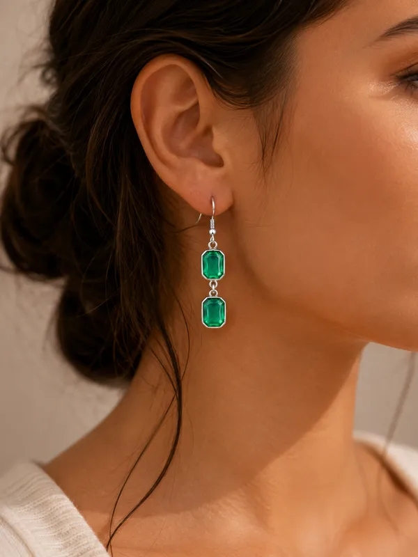 Green_Gemstone_Drop_Earrings