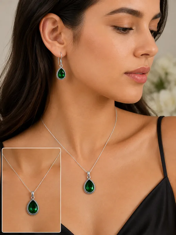 Green_Teardrop_Gemstone_Set