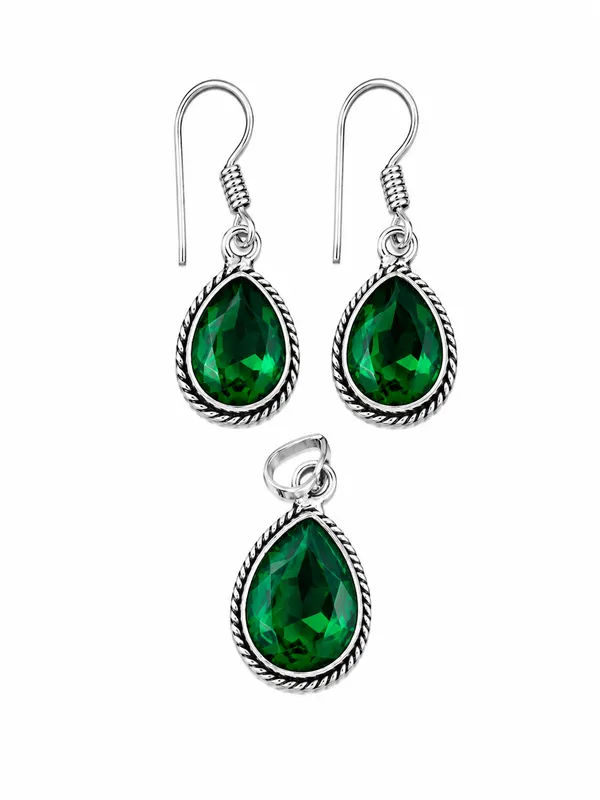 Green_Teardrop_Gemstone_Set