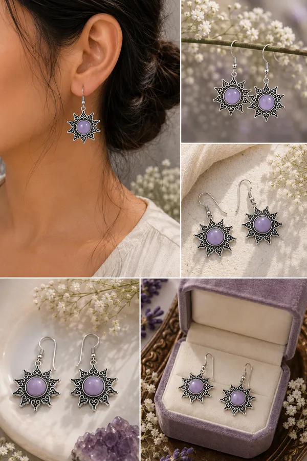 Lavender_Gemstone_Earrings