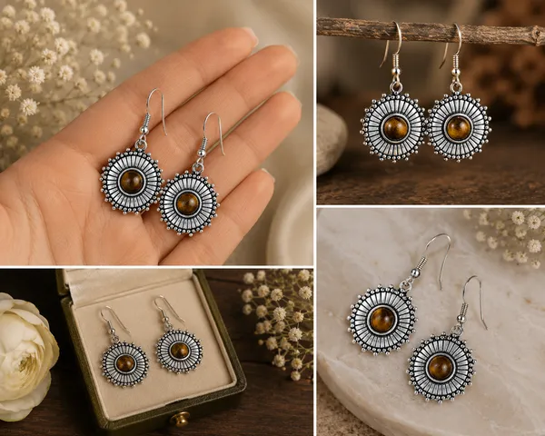 Natural_Tiger’s_Eye_Gemstone_Drop_Earrings