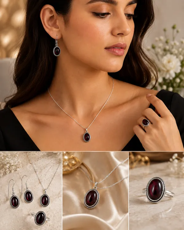 Oval_Red_Garnet_Earrings,_Pendant_&_Ring