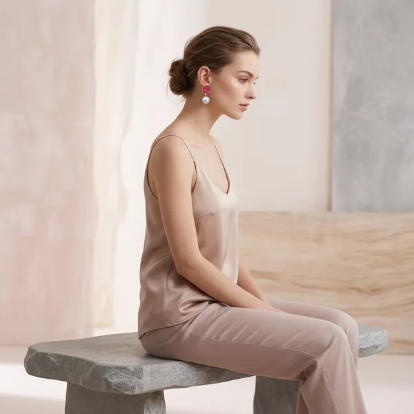 Pure_Silver_Ruby_Hydro_Pearls_Earrings