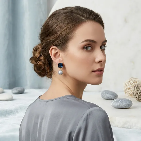 Pure_Silver_Sapphire_Hydro_Pearls_Earrings