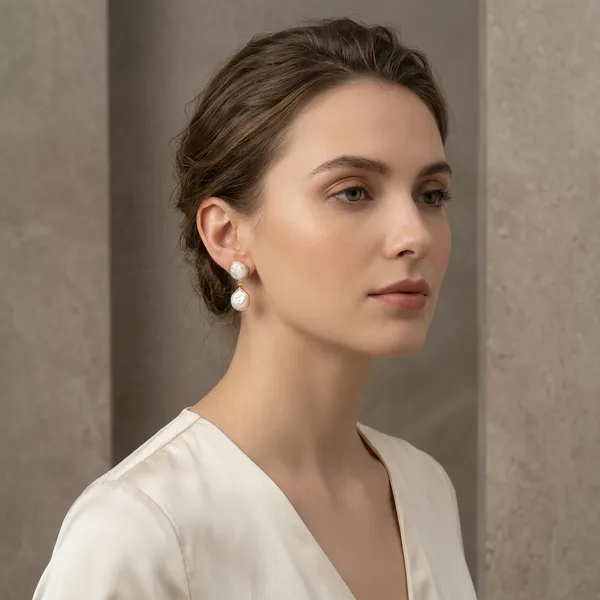 Pure_Silver_Double_Coin_Pearl_Earrings