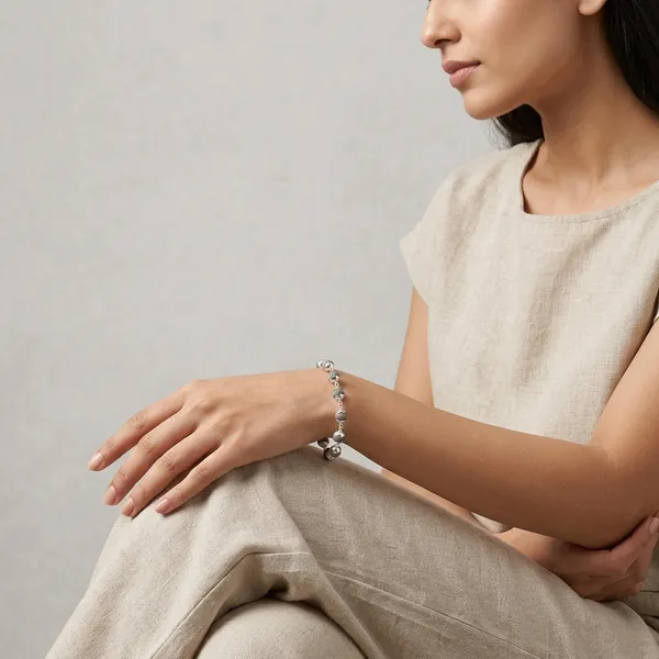 Pure_Silver_Tulsi_Bracelet