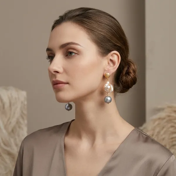 Pure_Silver_Big_And_Small_Pearl_Earring