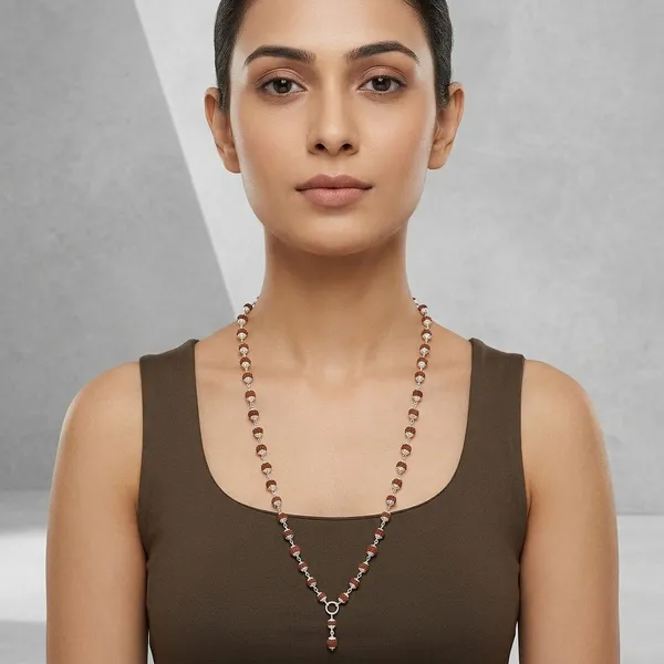 Pure_925_Silver_Caping_Rudraksh_Necklace