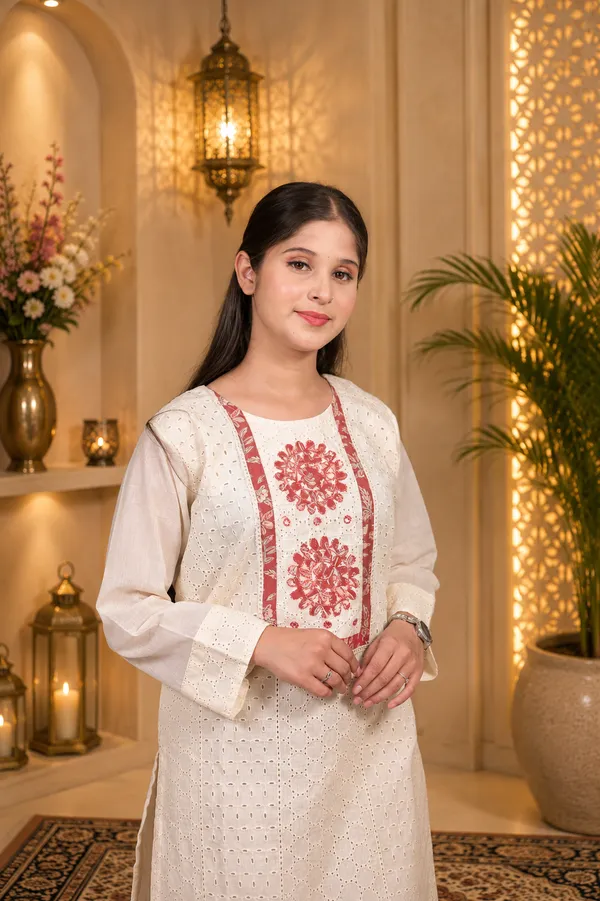 Cream_Cotton_Embroidered_Floral_Salwar_Suit_Set_For_Women